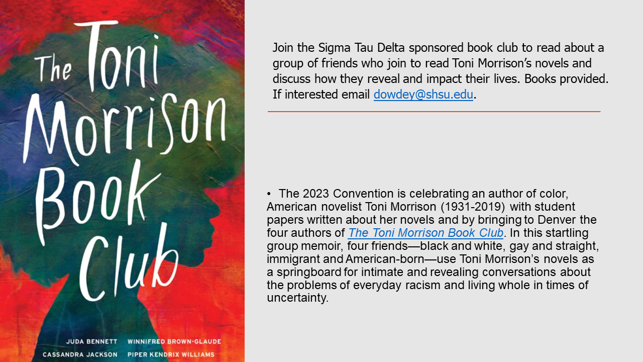 The Toni Morrison Book Club